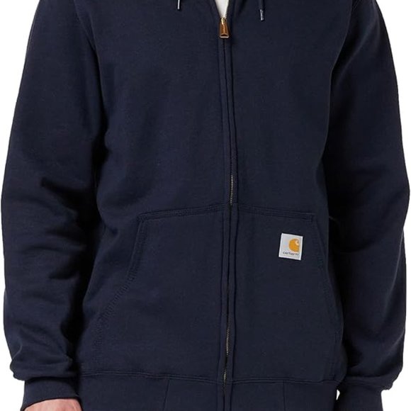 Carhartt, Men's, Midweight Hooded Zip Front, Sweatshirt, XL, Hoodie, Pockets - Picture 3 of 3